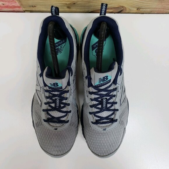 New Balance Running Course Athletic Trail Running Shoes Womens Sz 8 Teal Silver - Picture 8 of 12
